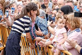 Queen Letizia Opens The School Year - Galicia