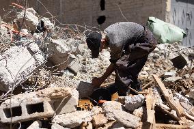 Organisation in the city after the earthquake - Amizmiz