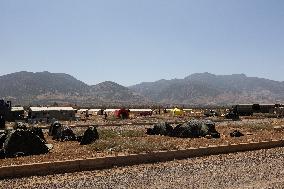 Organisation in the city after the earthquake - Amizmiz