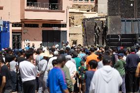 Organisation in the city after the earthquake - Amizmiz