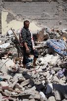 Organisation in the city after the earthquake - Amizmiz