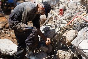 Organisation in the city after the earthquake - Amizmiz