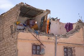 Organisation in the city after the earthquake - Amizmiz