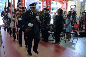 Mayor Bowser Hold A Sep 11 Remembrance Ceremony