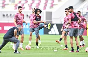 Qatar National Soccer Team Training Session