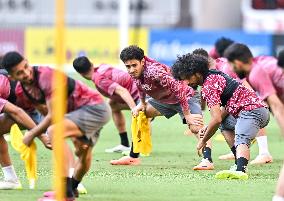 Qatar National Soccer Team Training Session