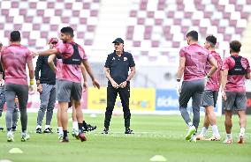 Qatar National Soccer Team Training Session