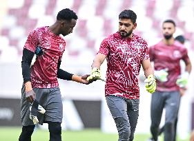 Qatar National Soccer Team Training Session