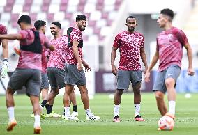 Qatar National Soccer Team Training Session