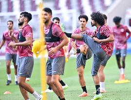 Qatar National Soccer Team Training Session