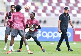 Qatar National Soccer Team Training Session