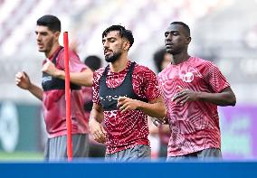 Qatar National Soccer Team Training Session