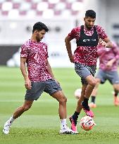 Qatar National Soccer Team Training Session