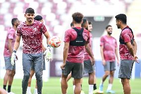 Qatar National Soccer Team Training Session