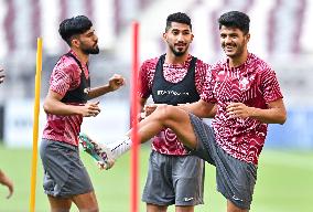 Qatar National Soccer Team Training Session