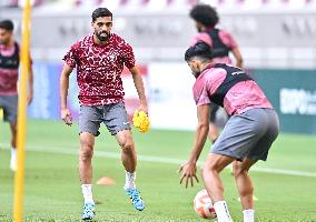 Qatar National Soccer Team Training Session