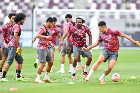 Qatar National Soccer Team Training Session