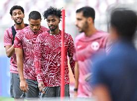 Qatar National Soccer Team Training Session