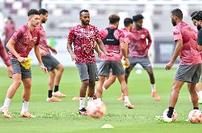 Qatar National Soccer Team Training Session