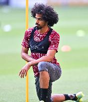 Qatar National Soccer Team Training Session