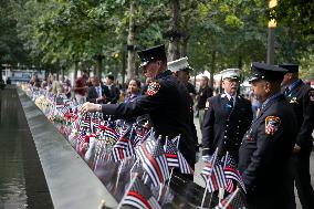 U.S.-NEW YORK-9/11 ATTACKS-22ND ANNIVERSARY