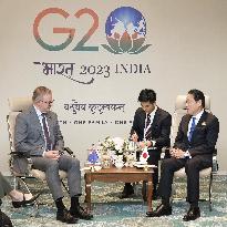 Japan-Australia leaders' meeting in New Delhi