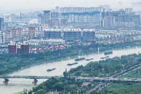 The Beijing-Hangzhou Grand Canal Suqian Section of Cargo Volume Increased