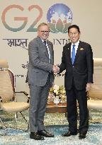 Japan-Australia leaders' meeting in New Delhi