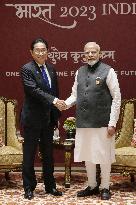 Japan-India leaders' meeting in New Delhi