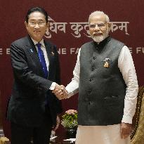 Japan-India leaders' meeting in New Delhi