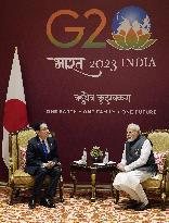 Japan-India leaders' meeting in New Delhi