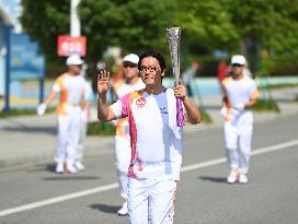 (SP)CHINA-NINGBO-ASIAN GAMES-TORCH RELAY (CN)