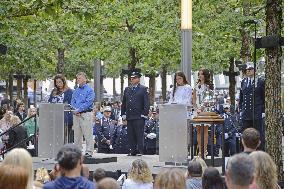 Memorial ceremony for victims of Sept. 11 terrorist attacks