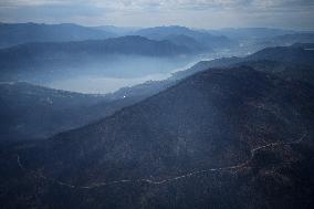 Bush Creek East Wildfire Aftermath - Canada