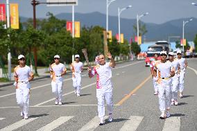 (SP)CHINA-NINGBO-ASIAN GAMES-TORCH RELAY (CN)