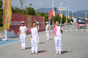 (SP)CHINA-NINGBO-ASIAN GAMES-TORCH RELAY (CN)