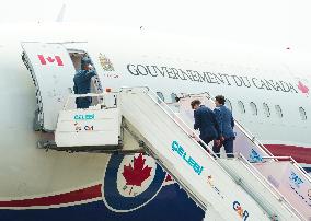 Trudeau Departs New Delhi