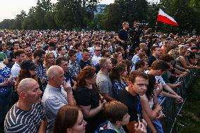 Confederation Liberty And Independence Party Rally In Krakow, Poland