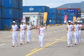 (SP)CHINA-NINGBO-ASIAN GAMES-TORCH RELAY (CN)