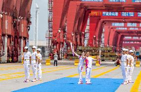 (SP)CHINA-NINGBO-ASIAN GAMES-TORCH RELAY (CN)