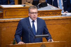 The first sitting of the Riigikogu's 2023 fall session