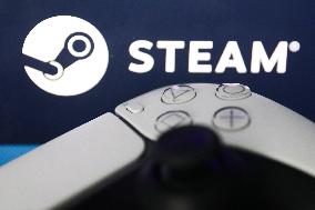 PlayStation, Roblox And Steam Photo Illustrations