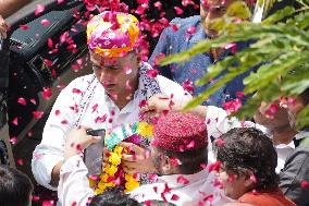 Indian Congress leader Sachin Pilot Visits - Ajmer