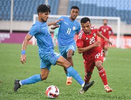(SP)CHINA-DALIAN-FOOTBALL-AFC U23 ASIAN CUP QUALIFIERS
