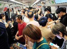 Beijing Metro Rush Hour