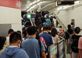 Beijing Metro Rush Hour