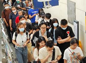 Beijing Metro Rush Hour