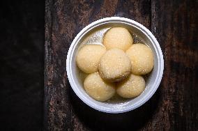 Bengali Famous Dessert Rosogolla