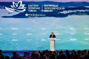 RUSSIA-VLADIVOSTOK-PUTIN-8TH EASTERN ECONOMIC FORUM-PLENARY SESSION