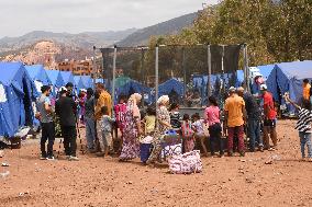 (FOCUS)MOROCCO-AL HAOUZ-EARTHQUAKE-TEMPORARY HOSPITAL